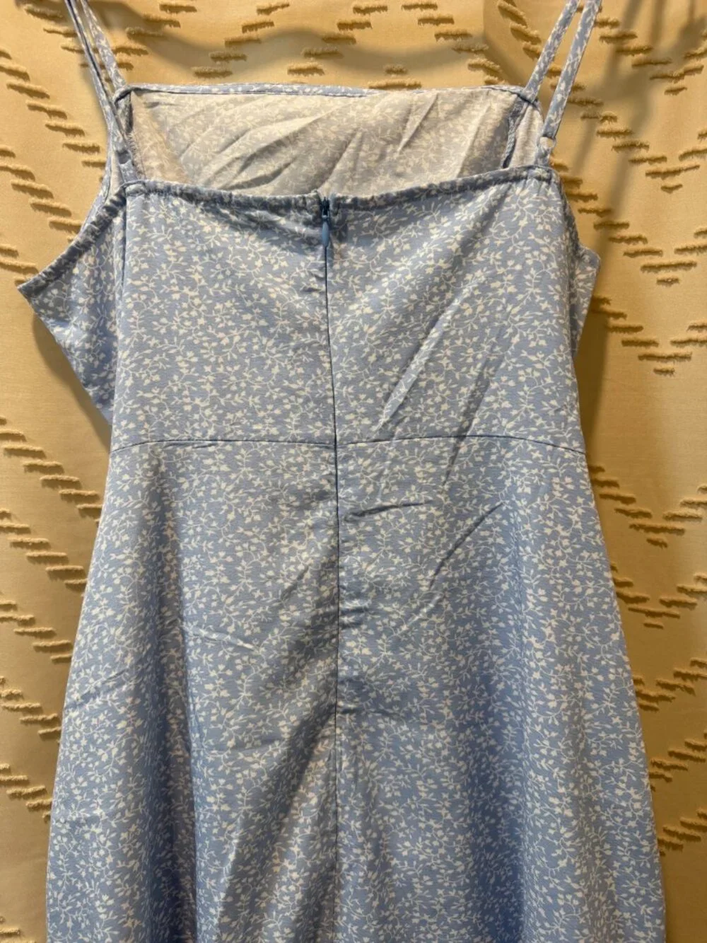 SHEIN Floral Wrap Dress Large Cottagecore Mini Boho Spring Summer - Picture 8 of 9